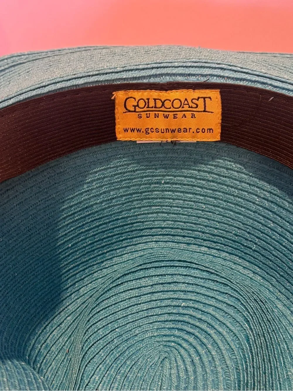 Gold Coast Turquoise Straw Cowgirl Hat with Beaded Band - Women